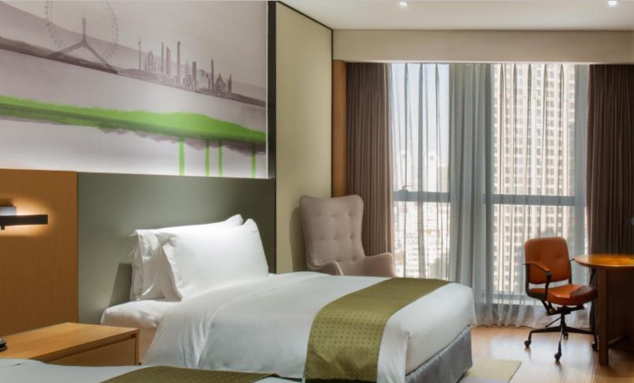 Holiday Inn & Suites Tianjin Downtown By Ihg,Tianjin Drum Tower,Joycity Shopping Mall,Tianjin Ancient Cultural Street,Haihe River,The Porcelain House,Convenient Access To Tianjin Binhai International Airport エクステリア 写真