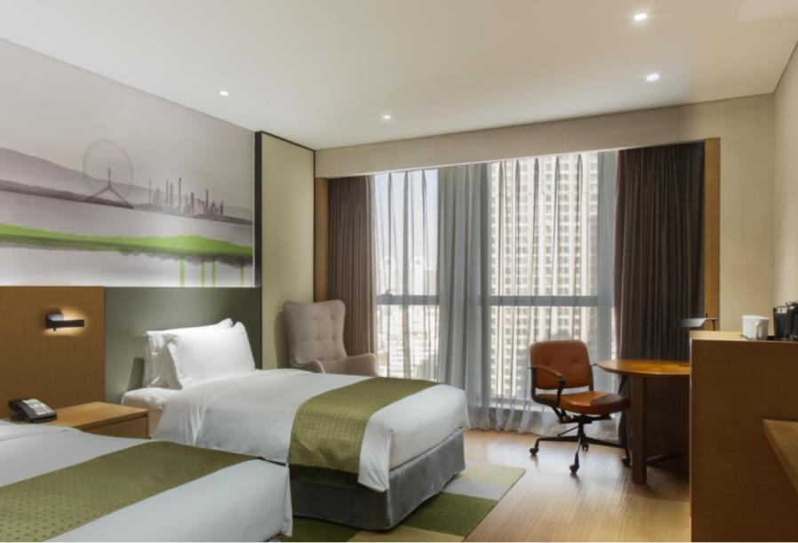 Holiday Inn & Suites Tianjin Downtown By Ihg,Tianjin Drum Tower,Joycity Shopping Mall,Tianjin Ancient Cultural Street,Haihe River,The Porcelain House,Convenient Access To Tianjin Binhai International Airport エクステリア 写真