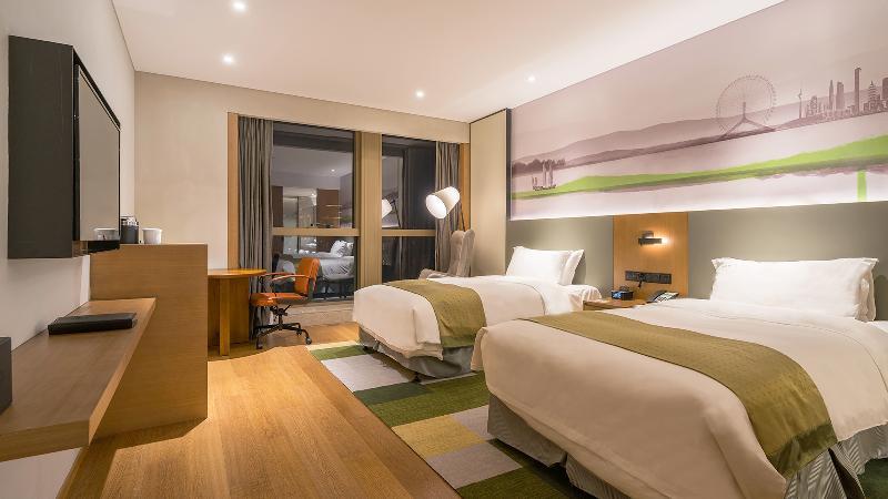 Holiday Inn & Suites Tianjin Downtown By Ihg,Tianjin Drum Tower,Joycity Shopping Mall,Tianjin Ancient Cultural Street,Haihe River,The Porcelain House,Convenient Access To Tianjin Binhai International Airport エクステリア 写真